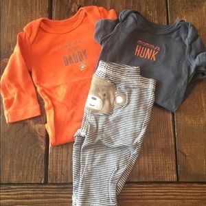 Carter’s three piece set